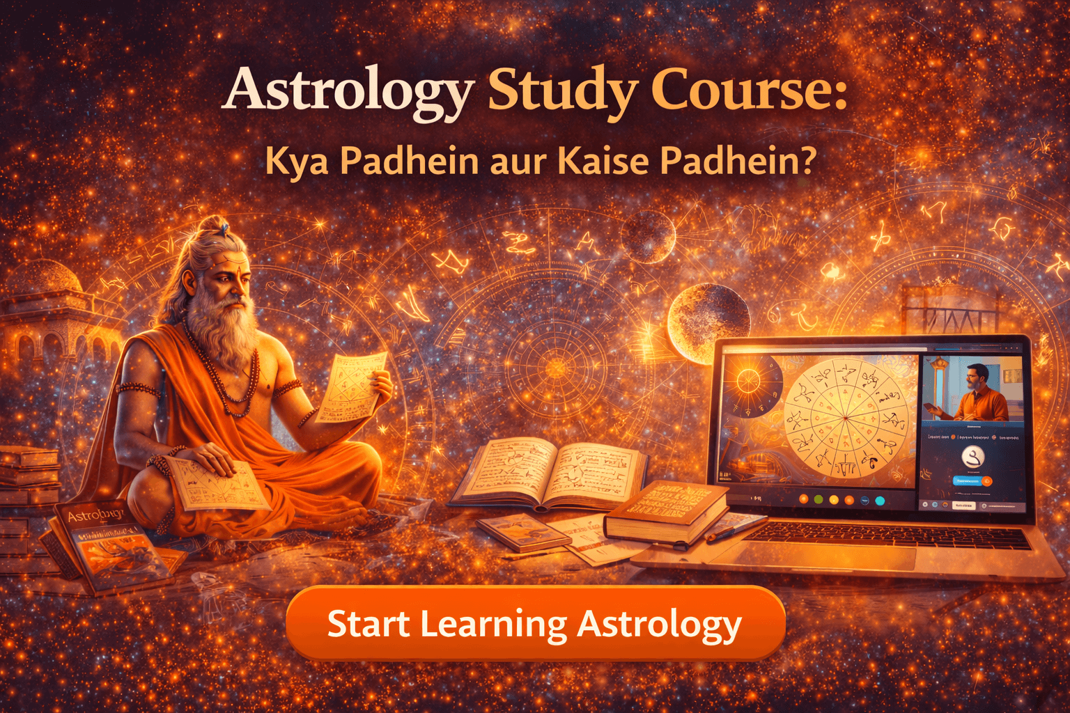 Astrology Study Course: Kya Padhein aur Kaise Padhein?