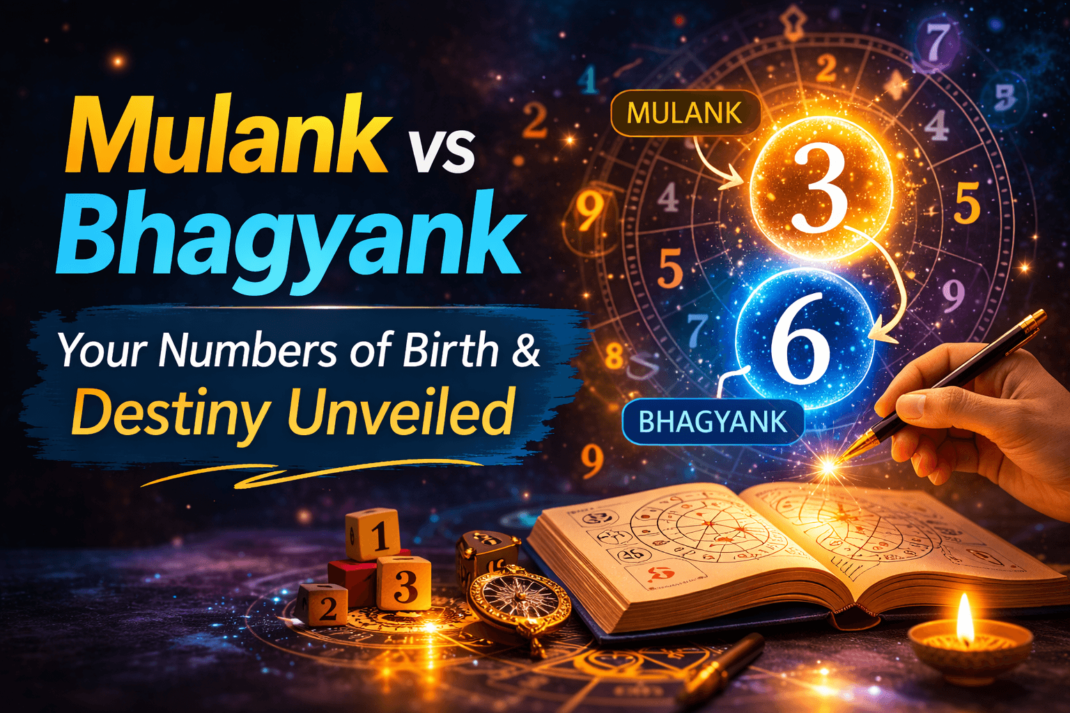 Mulank vs Bhagyank - Your Numbers of Birth & Destiny Unveiled